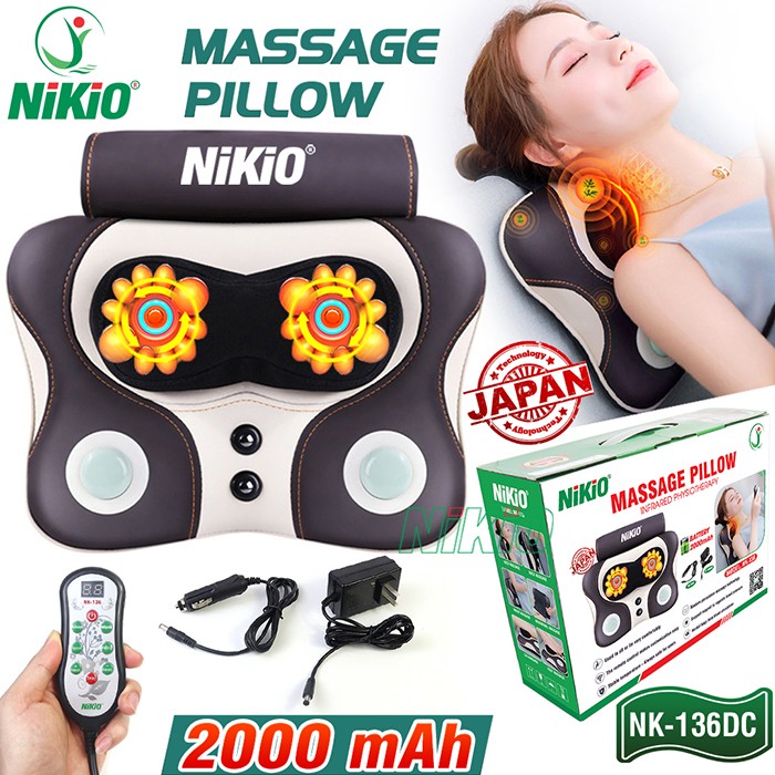 Máy massage cổ vai gáy Nikio NK-136DC