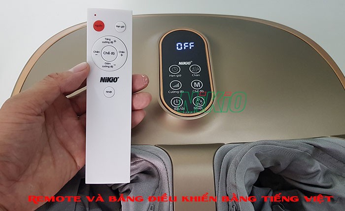 máy massage chân áp suất khí Nikio NK-187