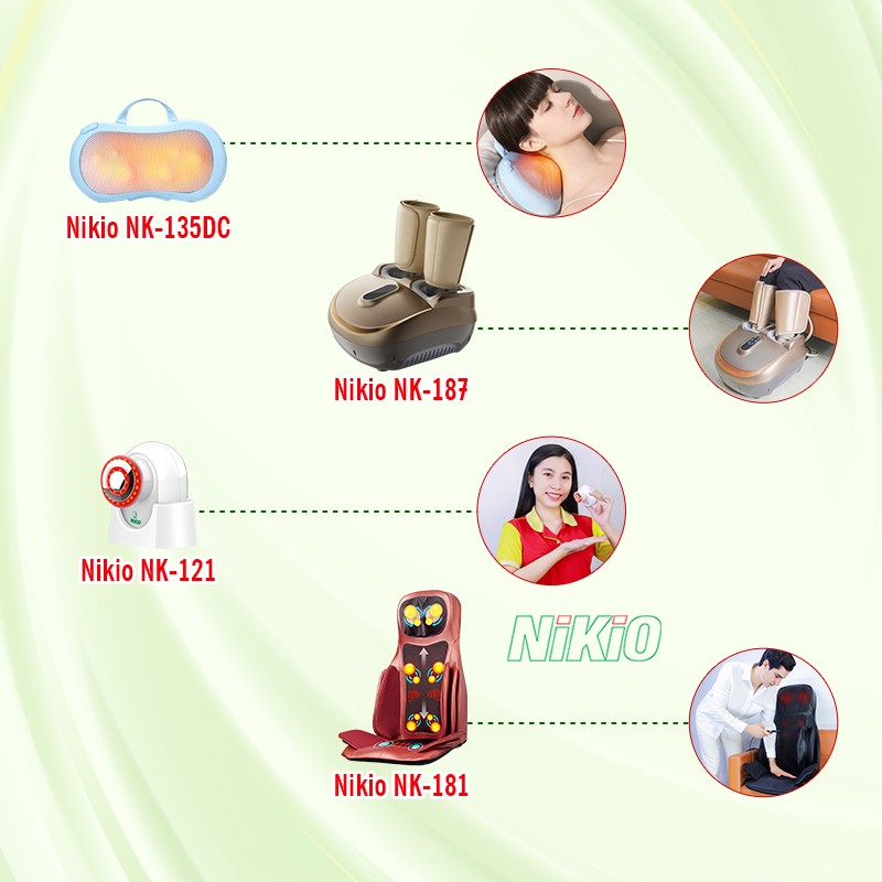 Các loại máy massage phù hợp tặng phụ nữ nhân dịp 20/10