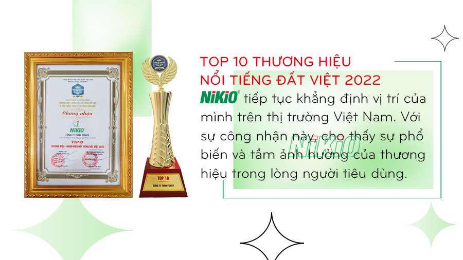 Top 10 thương hiệu nổi tiếng đất Việt 2022