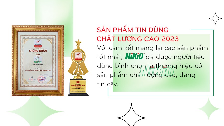 Sản phẩm tin dùng chất lượng cao 2023