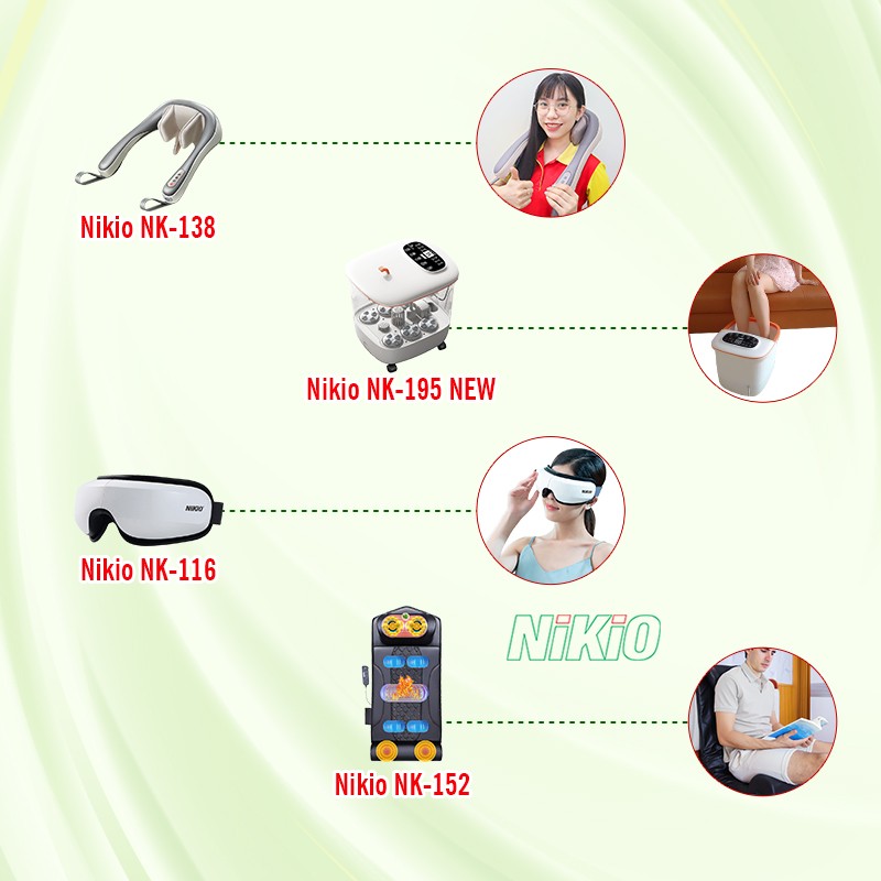 Các dòng máy massage tốt dành cho cha mẹ