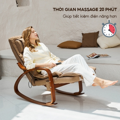 Ghế massage Nikio NK-155 mang đến cho bạn không gian thư giãn và thoải mái tuyệt vời tại nhà. Với tính năng và thiết kế thông minh, sản phẩm hoàn toàn xứng đáng với danh hiệu \