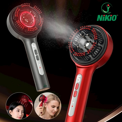 Lược massage da đầu NIKIO NK-112 - Giảm stress, kích thích nang tóc và ngăn ngừa tóc gãy rụng