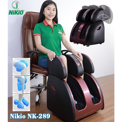 Máy massage chân thông minh 4D Nikio NK-289 - Mát xa bàn chân, bắp chân, đùi và đầu gối