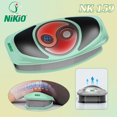 Máy massage lưng cột sống Nikio NK-159 - Màu xanh