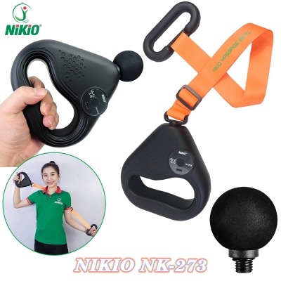 Súng massage cầm tay giãn cơ và giảm đau nhức toàn thân Nikio NK-273