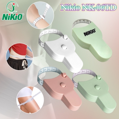 Thước đo vòng eo rút gọn dây tự động Nikio NK-06TD - Dài 1.5m