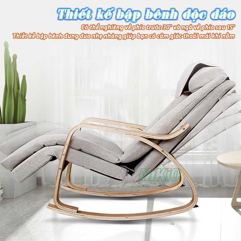 Ghế massage bập bênh độc đáo Nikio NK-155