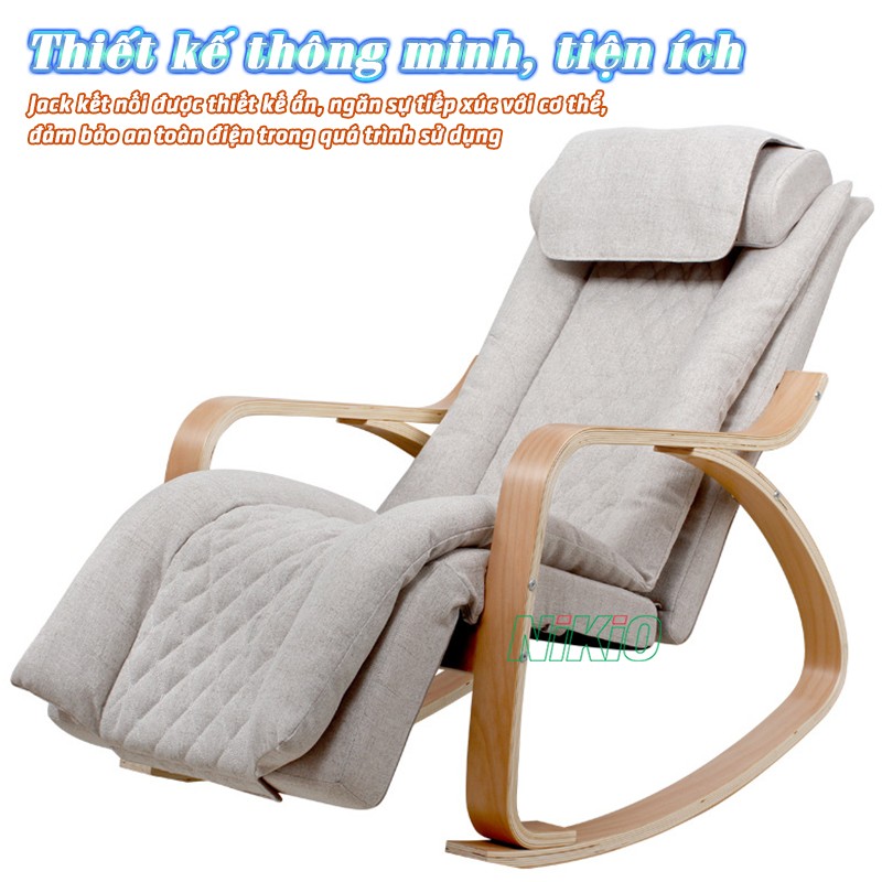 Ghế massage bập bênh thông minh Nikio NK-155