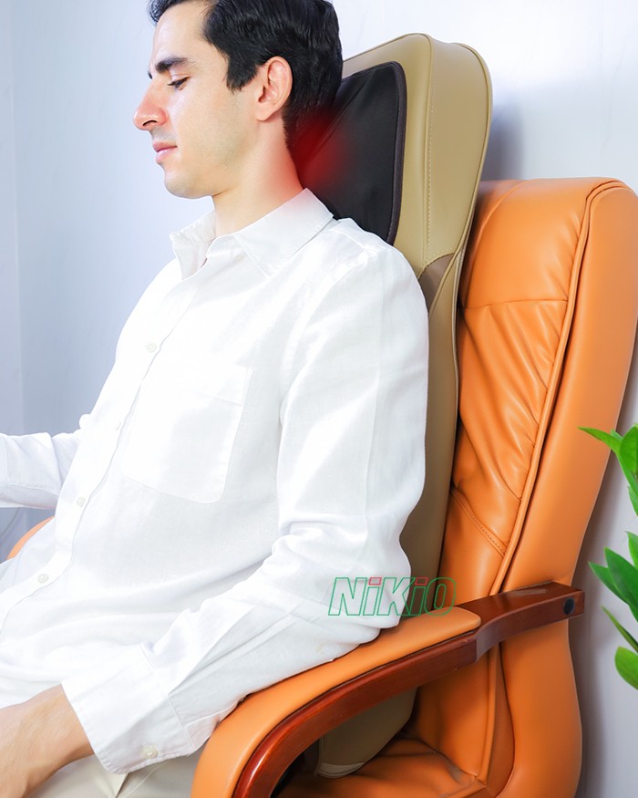 Ghế massage toàn thân con lăn 4D Nikio NK-181