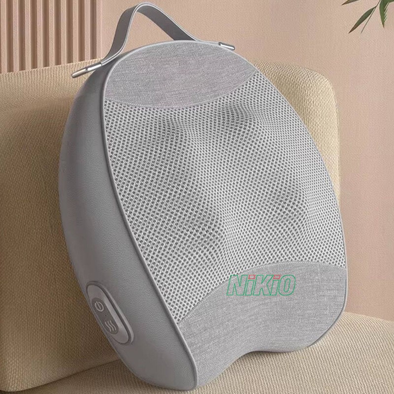 Gối massage lưng, cổ vai gáy Nikio NK-137 thiết kế quai xách