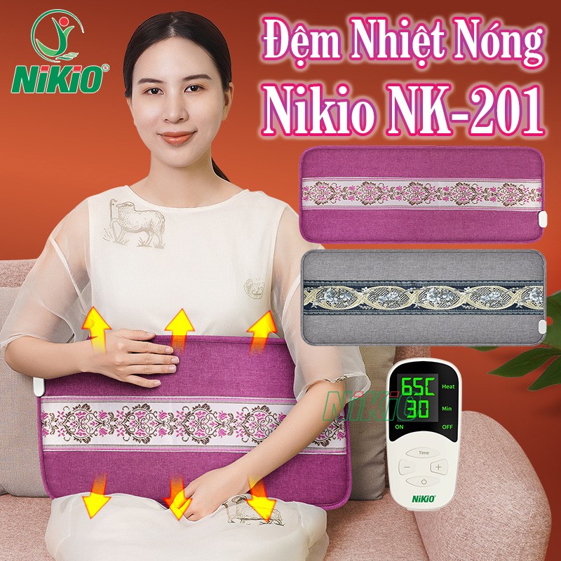 Đệm nhiệt nóng toàn thân Nikio NK-201