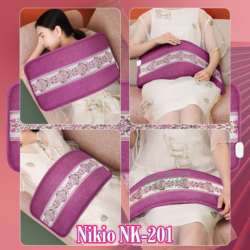 Đệm nhiệt nóng toàn thân cao cấp Nikio NK-201