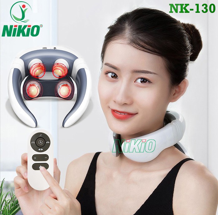 Máy massage cổ xung điện trị liệu Nikio NK-130