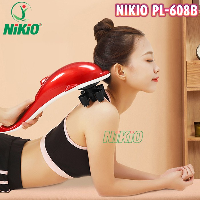 Máy massage cầm tay cá heo Nikio PL-608B