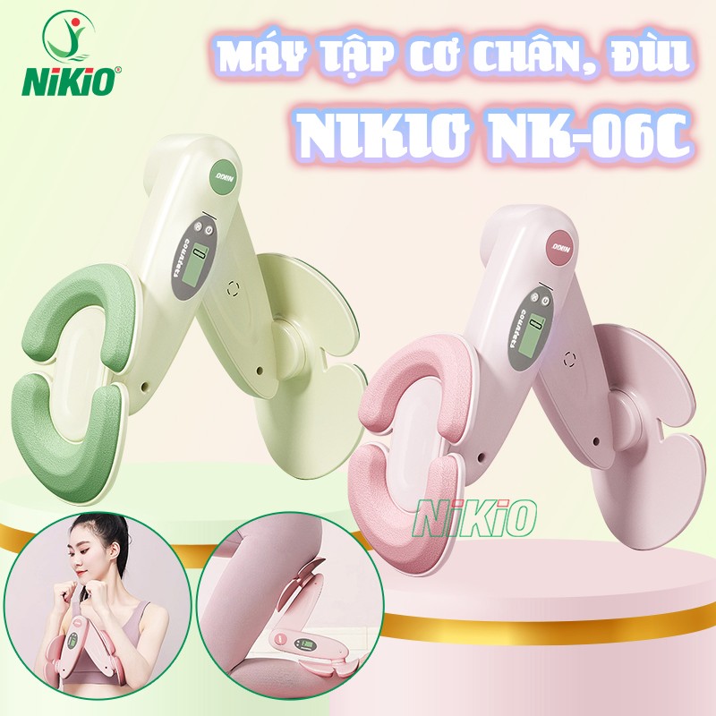 Máy tập cơ chân, cơ đùi Nikio NK-06C