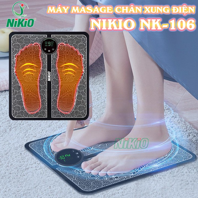 Máy massage chân xung điện Nikio NK-106