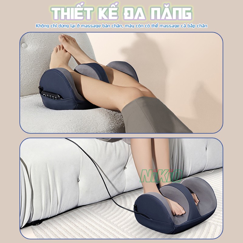 Máy massage chân thiết kế đa năng Nikio NK-183
