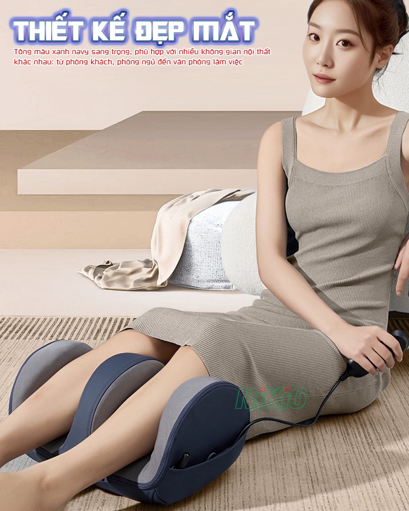 Máy massage chân thiết kế đẹp mắt Nikio NK-183