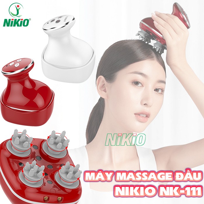 Máy massage đầu thư giãn giảm căng thẳng Nikio NK-111