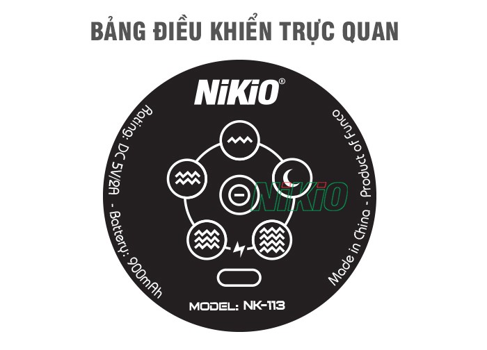 Máy massage đầu bạch tuộc 20 chân Nikio NK-113