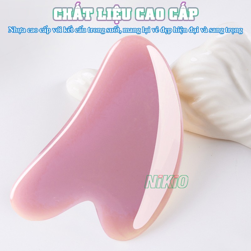 Dụng cụ massage, cạo gió, giải cơ chất liệu cao cấp Nikio NK-03C