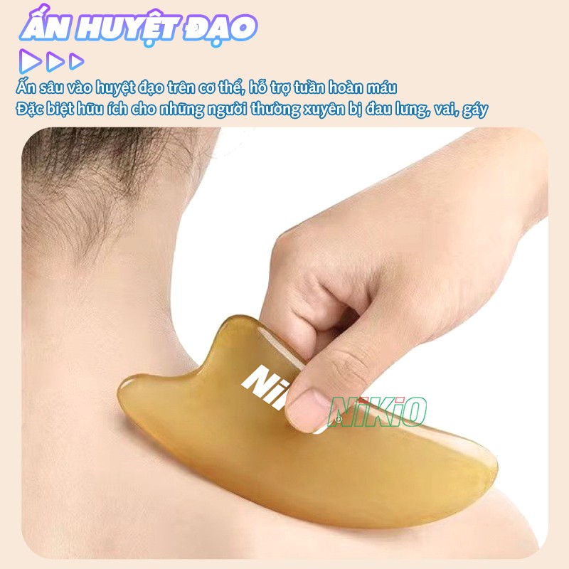Dụng cụ massage nâng cơ mặt ấn huyệt đạo Nikio NK-03C1