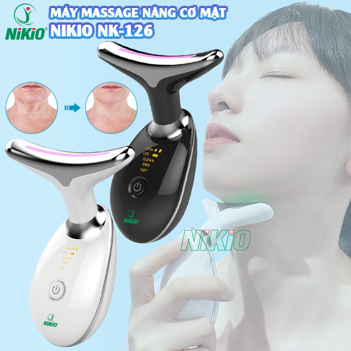 Máy massage nâng cơ trẻ hóa da mặt Nikio NK-126