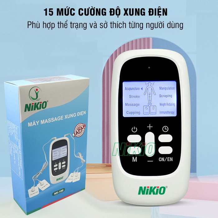 Máy massage xung điện Nikio NK-100