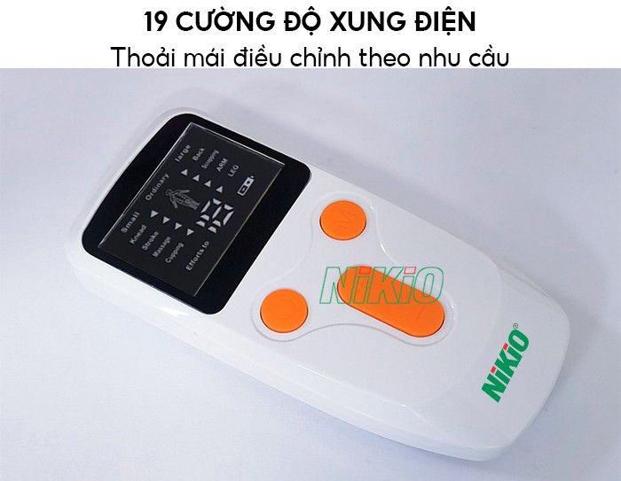 Máy massage xung điện 8 miếng dán Nikio NK-101