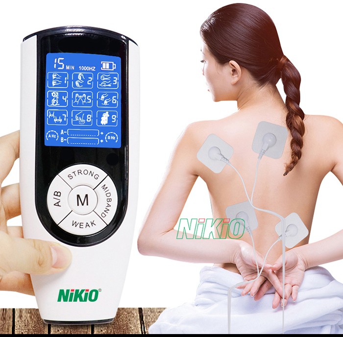 Máy massage xung điện 4 miếng dán Nikio NK-103