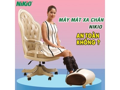 Máy massage chân Nikio giải pháp massage hoàn hảo cho đôi chân