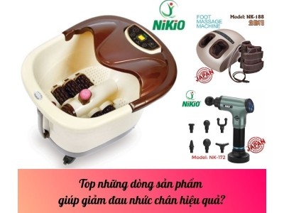 Top những dòng sản phẩm giúp giảm đau nhức chân hiệu quả?