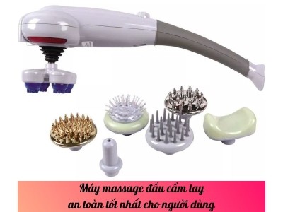 Máy massage đầu cầm tay an toàn tốt nhất cho người dùng