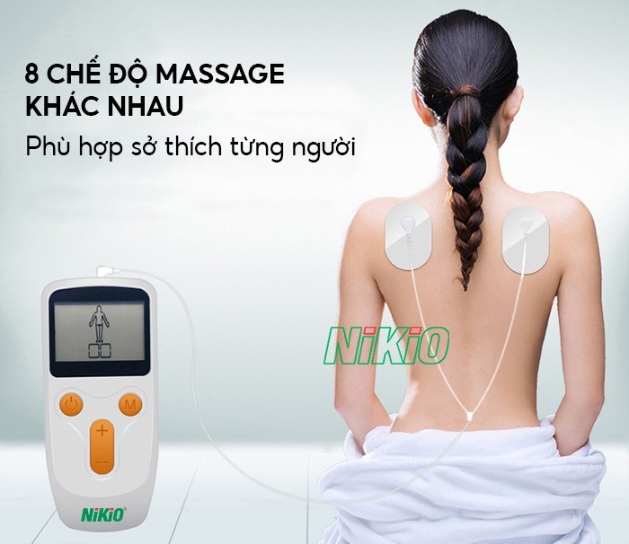 Dụng cụ massage lưng Nikio NK-101 giúp máu lưu thông và cải thiện đau lưng 