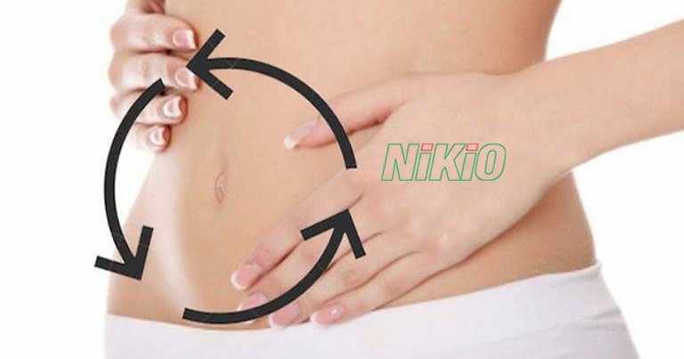 Khi xoa bụng nên chú ý uống nhiều nước và không ăn đồ mặn hoặc cay