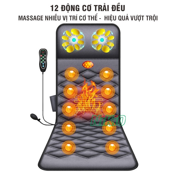 Máy massage Nikio NK - 151 có nhiều tính năng đa dạng 