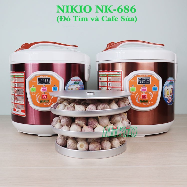 Nồi làm tỏi đen Nikio NK-686 giữ nhiệt tốt và dung tích lớn rất tiện lợi