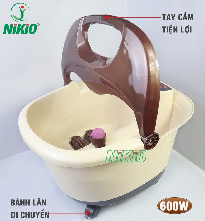 Máy massage Nikio Nk - 192 nhiều tính năng giúp giảm nhức chân nhanh 