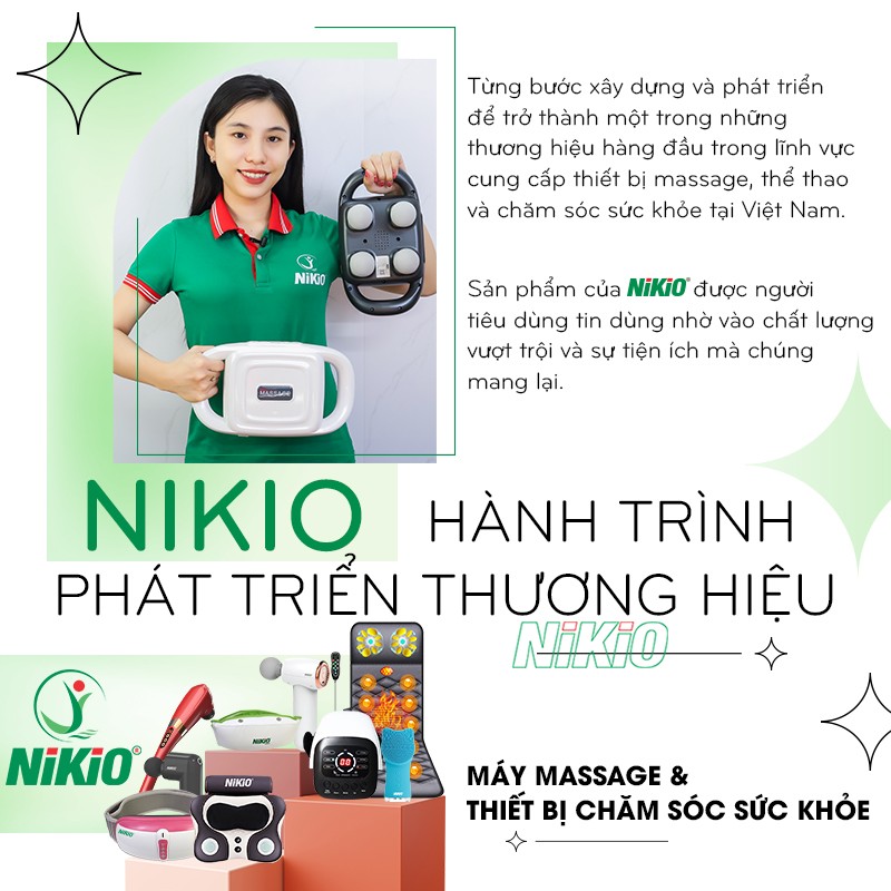 Hành trình phát triển thương hiệu Nikio