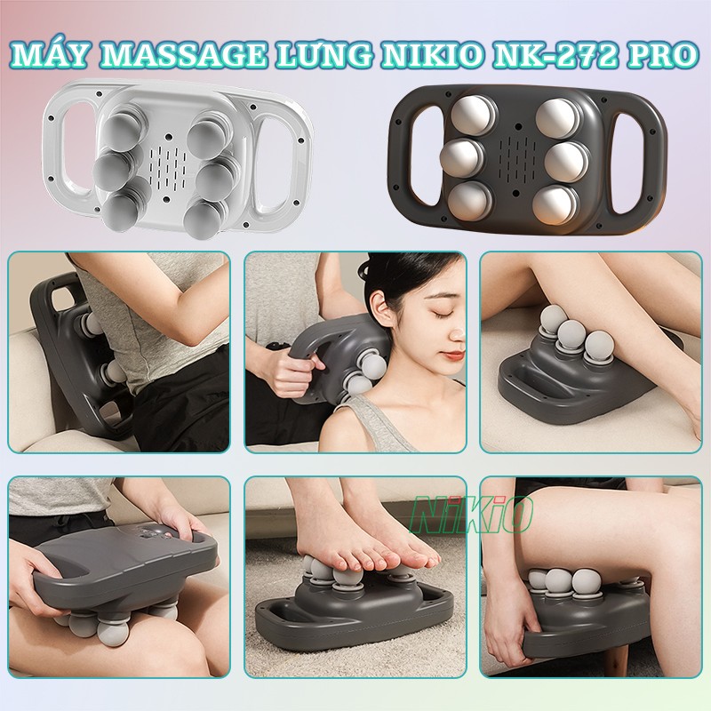 Máy massage lưng Nikio NK-272 pro