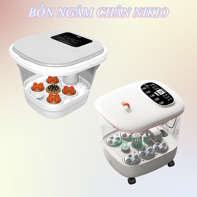 Bồn ngâm chân massage Nikio