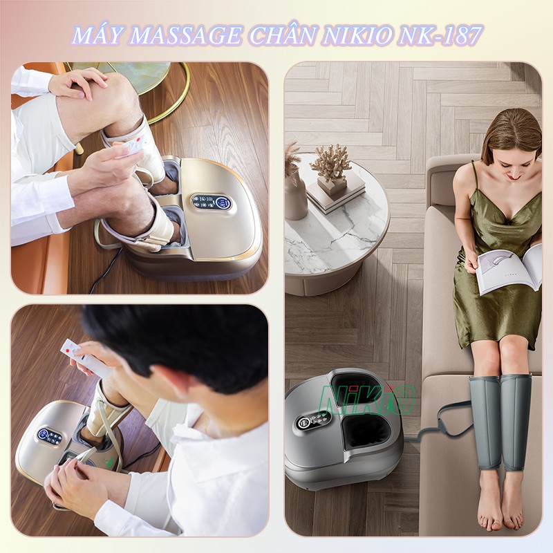 Máy massage chân Nikio NK-187