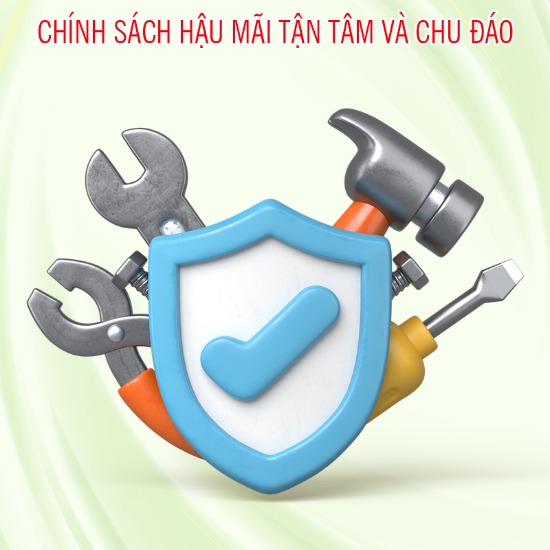 Chính sách hậu mãi tận tâm và chu đáo