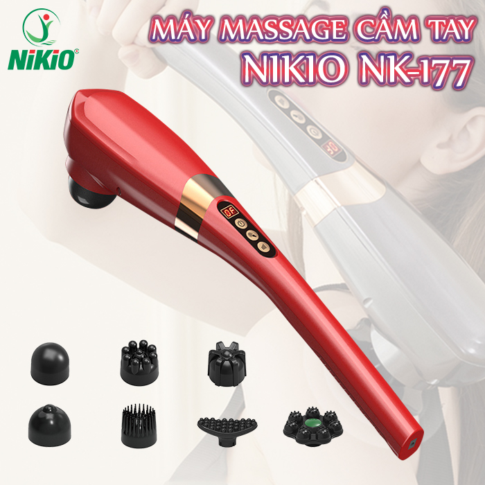 Máy massage cầm tay Nikio NK-177
