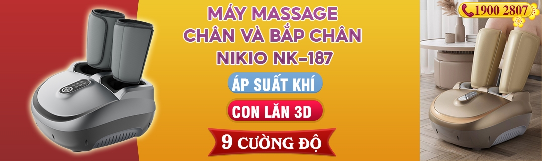 Máy massage chân Nikio NK-187