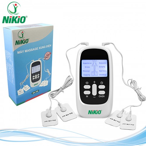 Video giới thiệu máy massage xung điện 4 miếng dán pin sạc Nikio NK-100