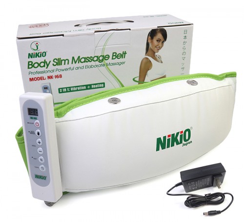 Giảm mỡ cực nhanh cùng máy massage bụng Nikio NK-168 - Rung Và Nóng