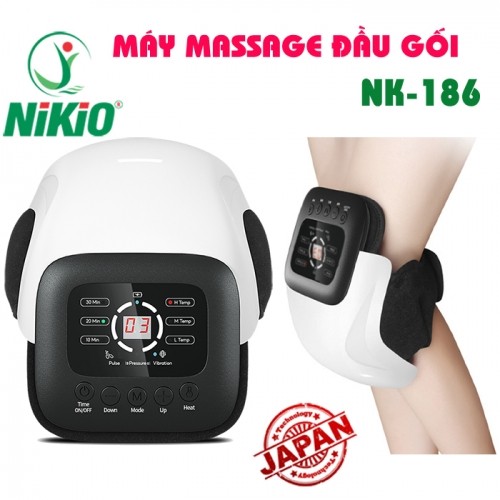 Cải thiện sức khỏe đôi chân bằng máy massage đầu gối Nhật Bản Nikio NK-186
